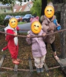 Kinder auf dem Spielplatz
